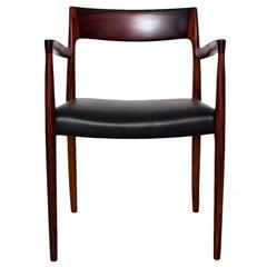 Niels Moller Model 57 Rosewood Armchair