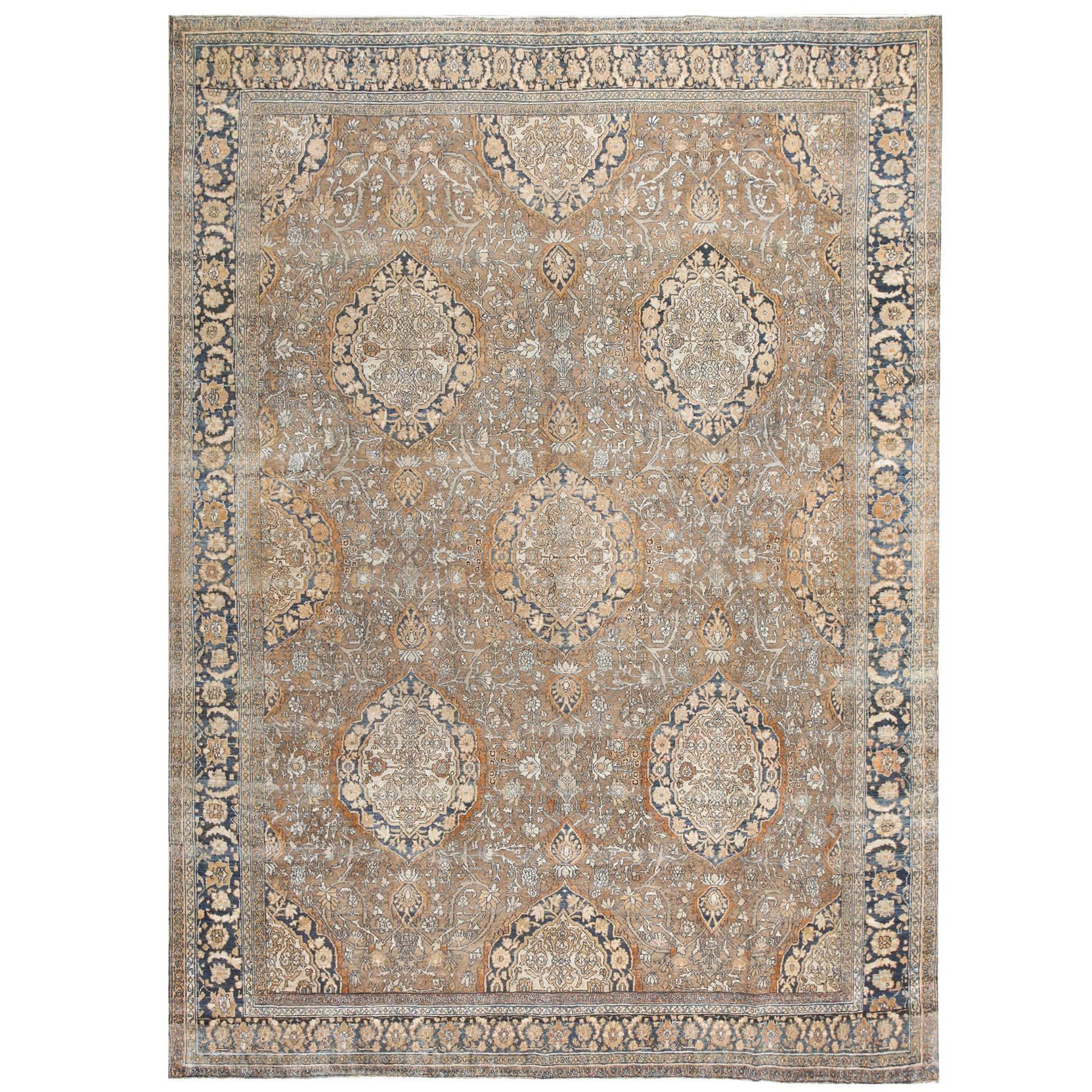 Antique Persian Bibikabad Rug