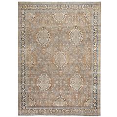 Antique Persian Bibikabad Rug 4
