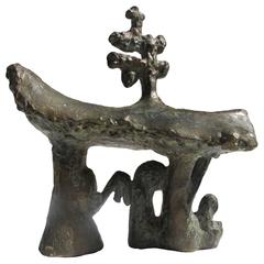 Bronze Sculpture "Temple Franco-japonais" by the Artist Catherine Val 12