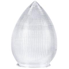 Vintage Prismatic Glass Shade