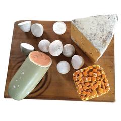 French Tabletop Party Platter in Chalk