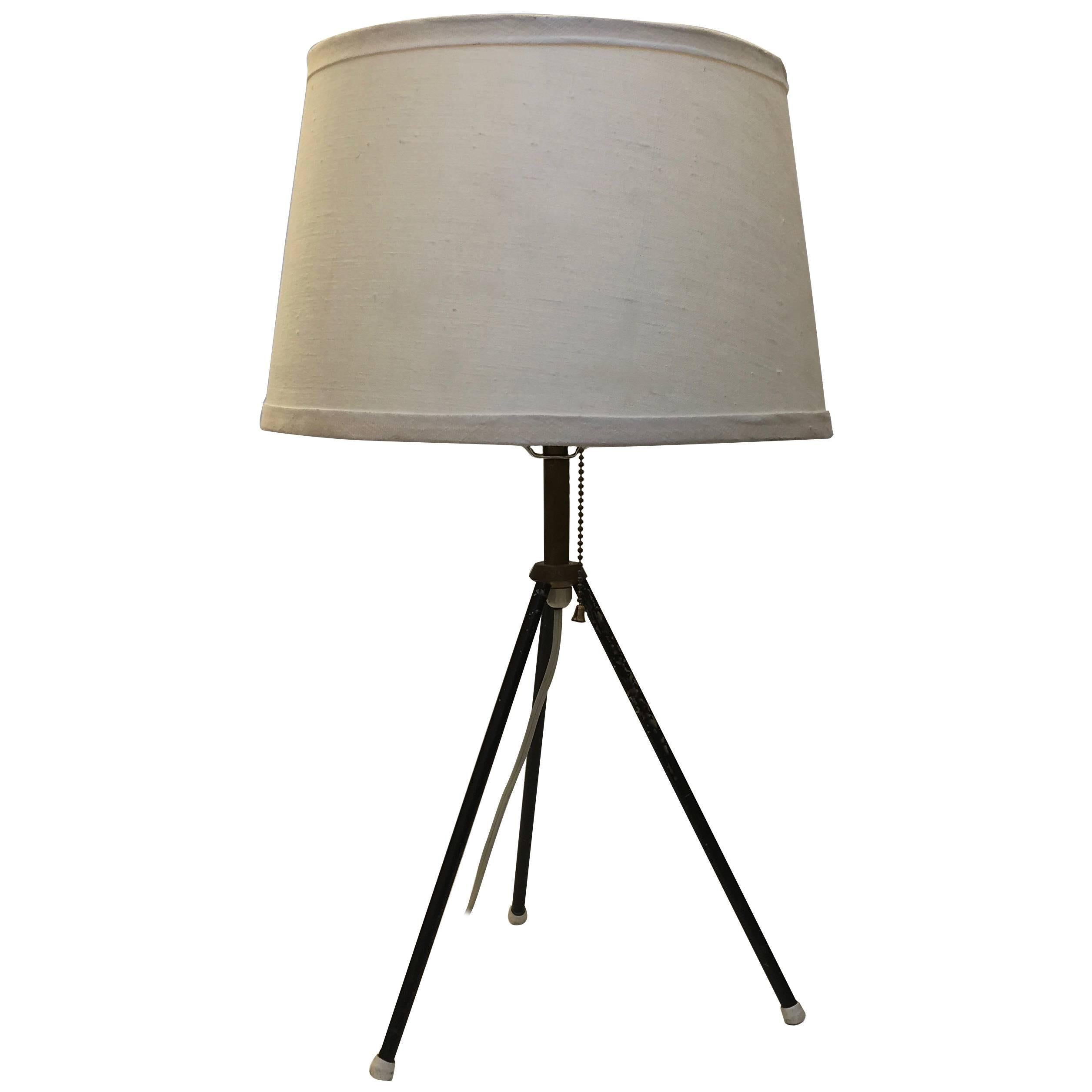 Midcentury Tripod Lamp For Sale