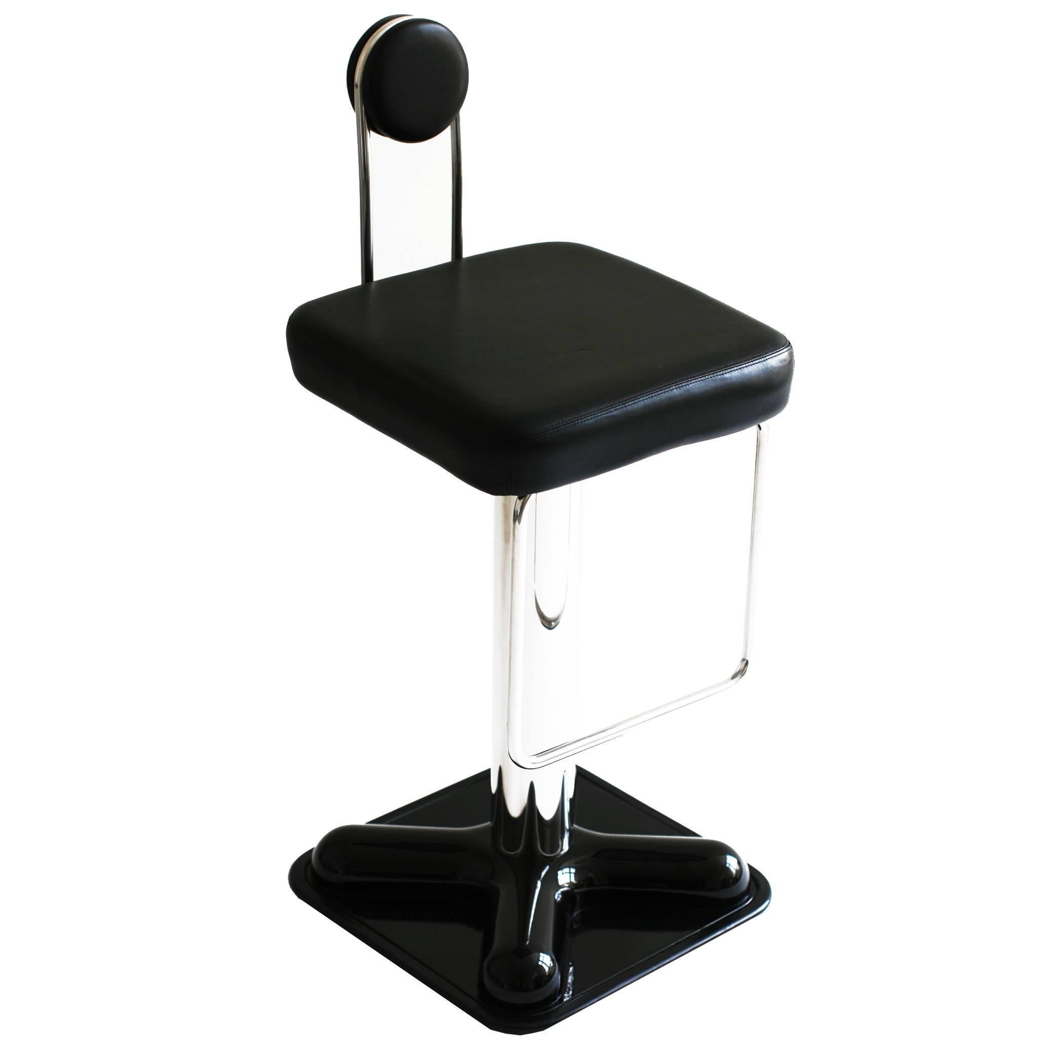 Bar Stool 'Birillo' by Joe Colombo for Zanotta For Sale