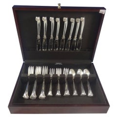 Onslow by Tuttle Sterling Silver Flatware Service for Eight Set 32 Pieces