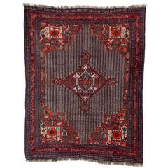 Late 19th Century Qashqai
 Khamseh Confederation Wool Rug