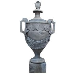 Large Zinc Architectural Urn Finial