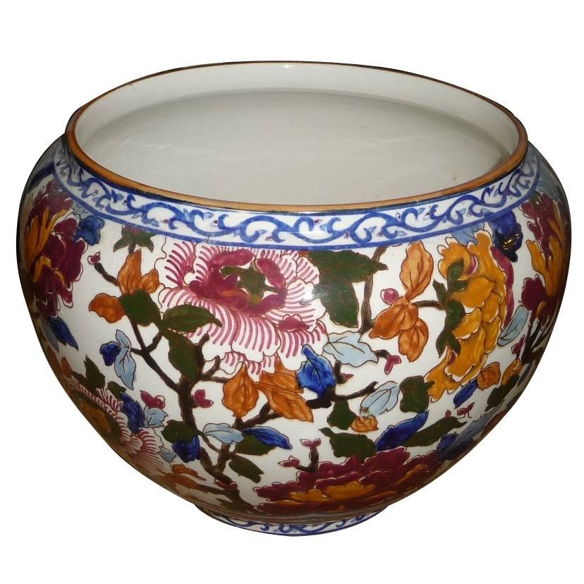 Cache-pot Gien Pivoine Décoration