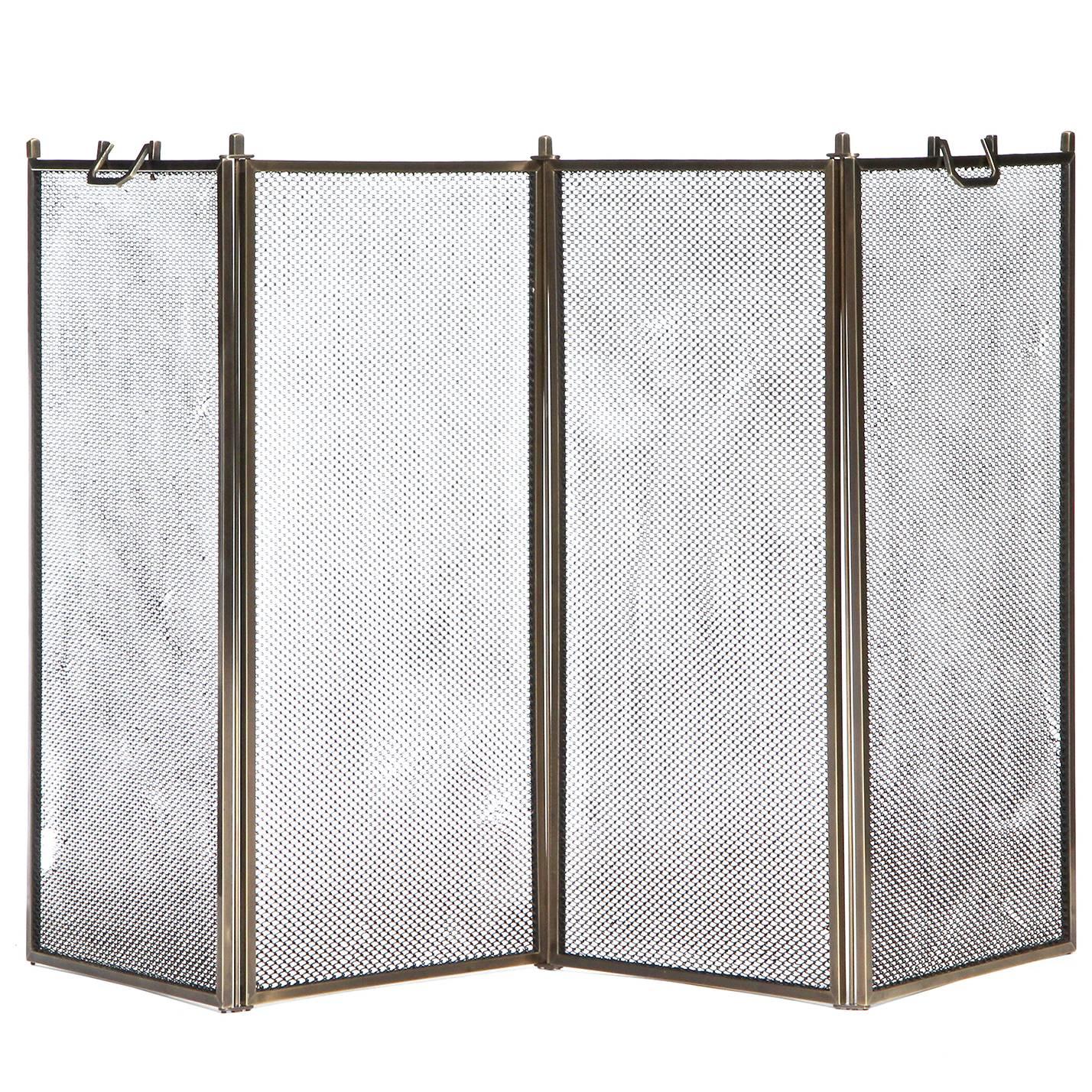 Hinged Fire Screen