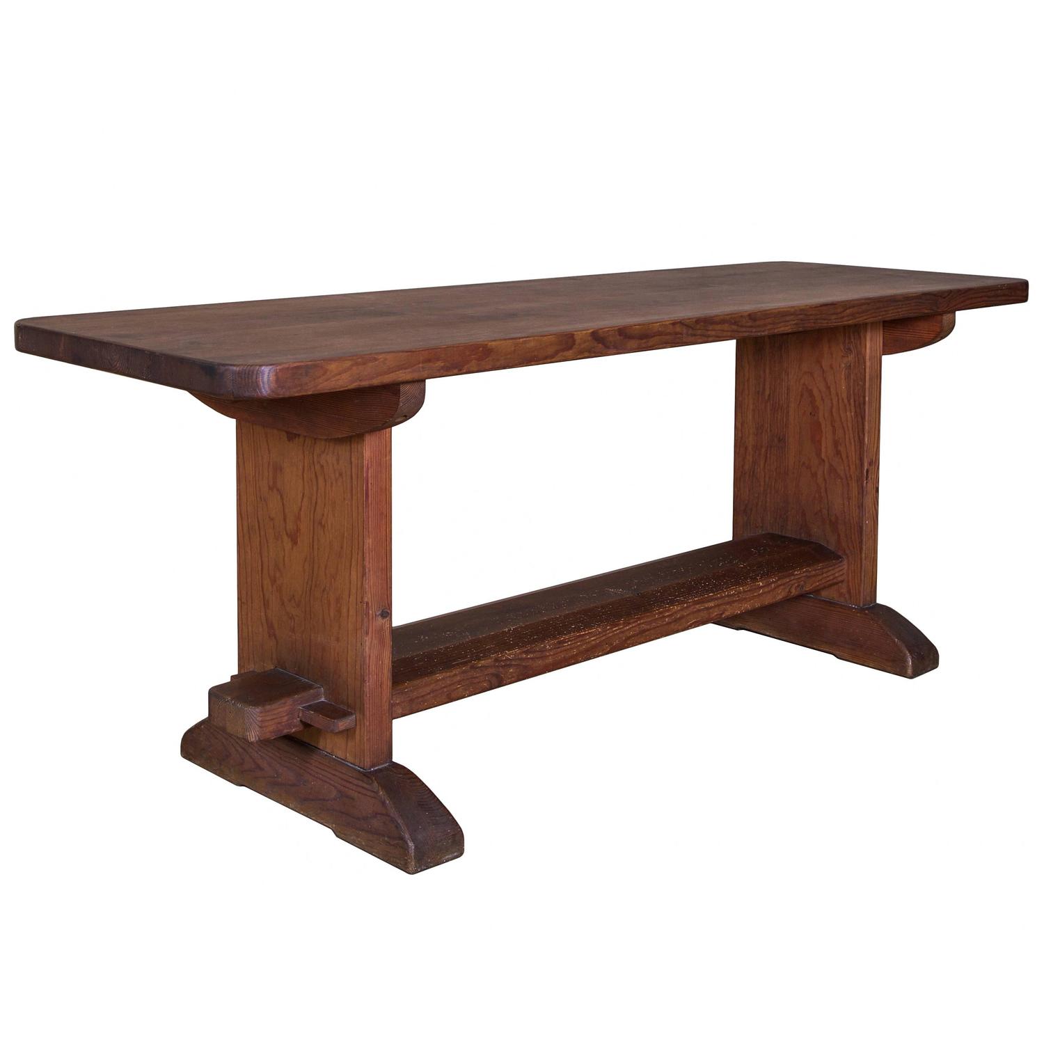 QuotSkogaquot Dining Table By Axel Einar Hjorth Nordiska Kompaniet Ab 1930s QuotSkogaquot Dining Table By Axel Einar Hjorth Nordiska Kompaniet Ab 1930s
