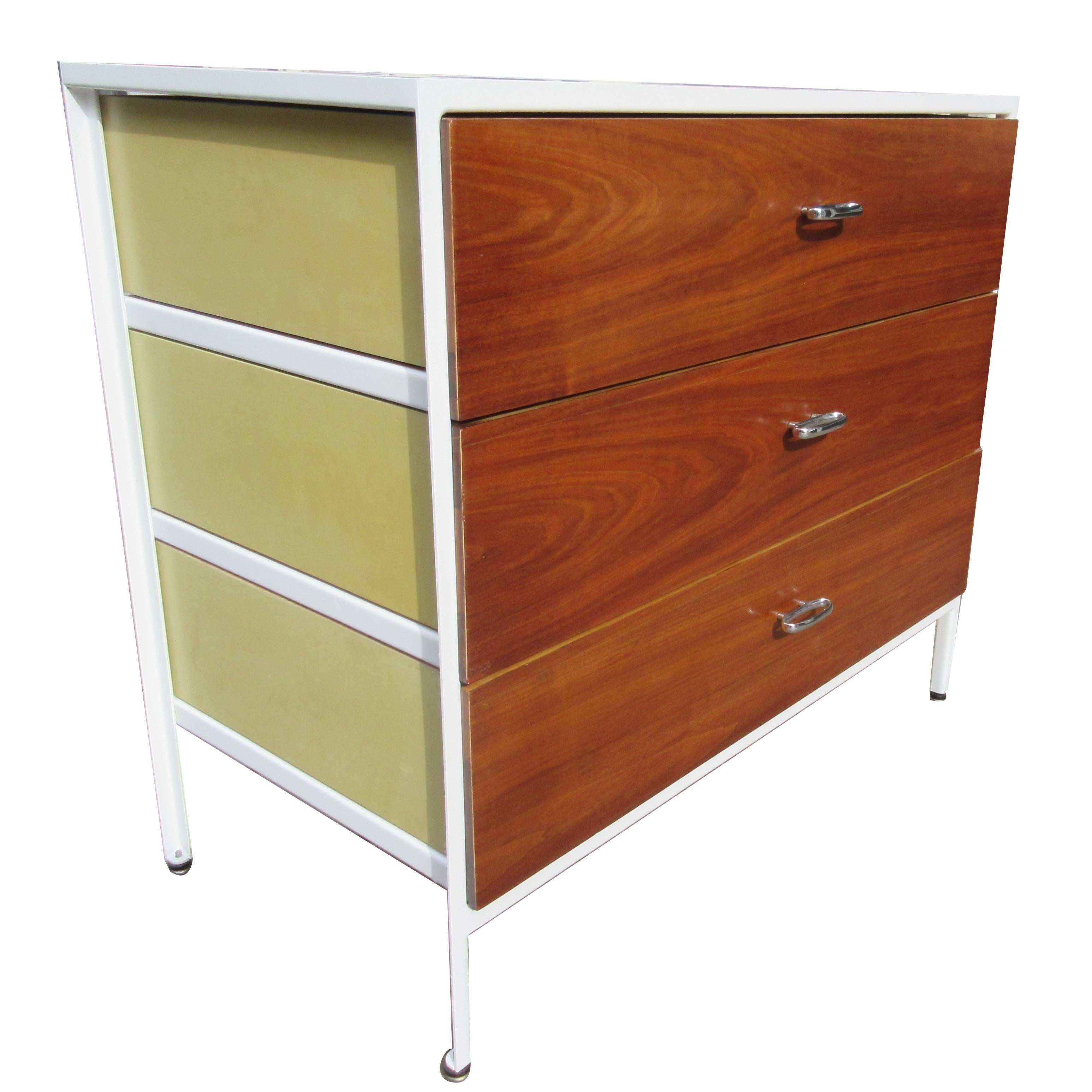 George Nelson for Herman Miller Steel Case Series Chest of Drawers
