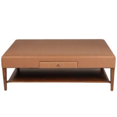 Large-Scale Upholstered Coffee Table