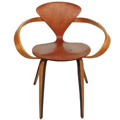 Norman Cherner Chair for Plycraft -Teak and Beach