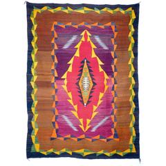 Navajo Transitional Period Rug, circa 1890