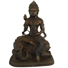 Majestic Large Bronze Quan Yin 3