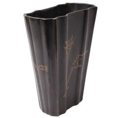 Art Deco Andloviz Earthenware Vase by Societa Ceramica Italiana Di Laveno
