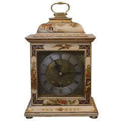 Vintage Unusual Chinoiserie Mantel Clock