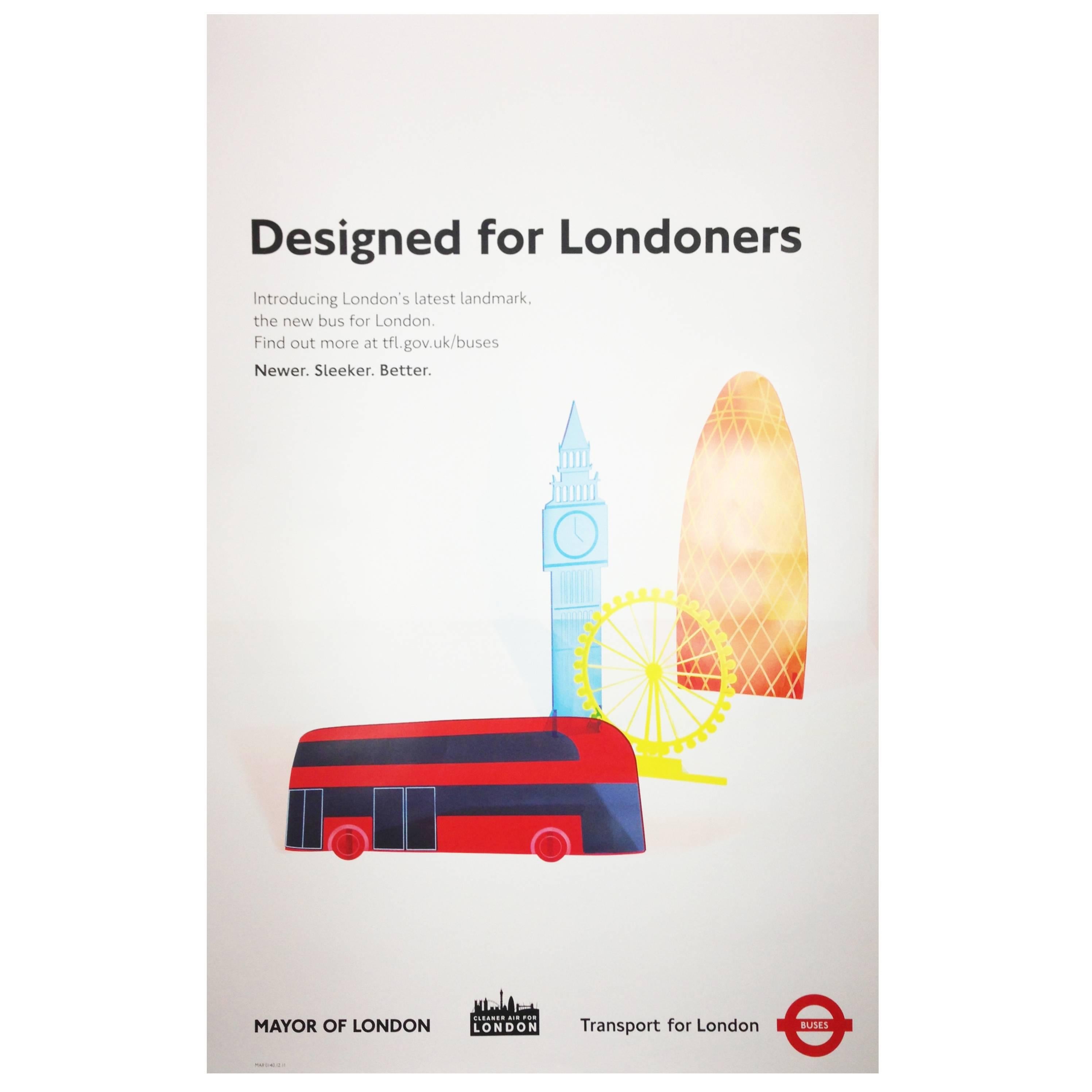Genuine 20th Century Transport for London Poster For Sale