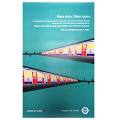 Modern Decorative London Underground Poster