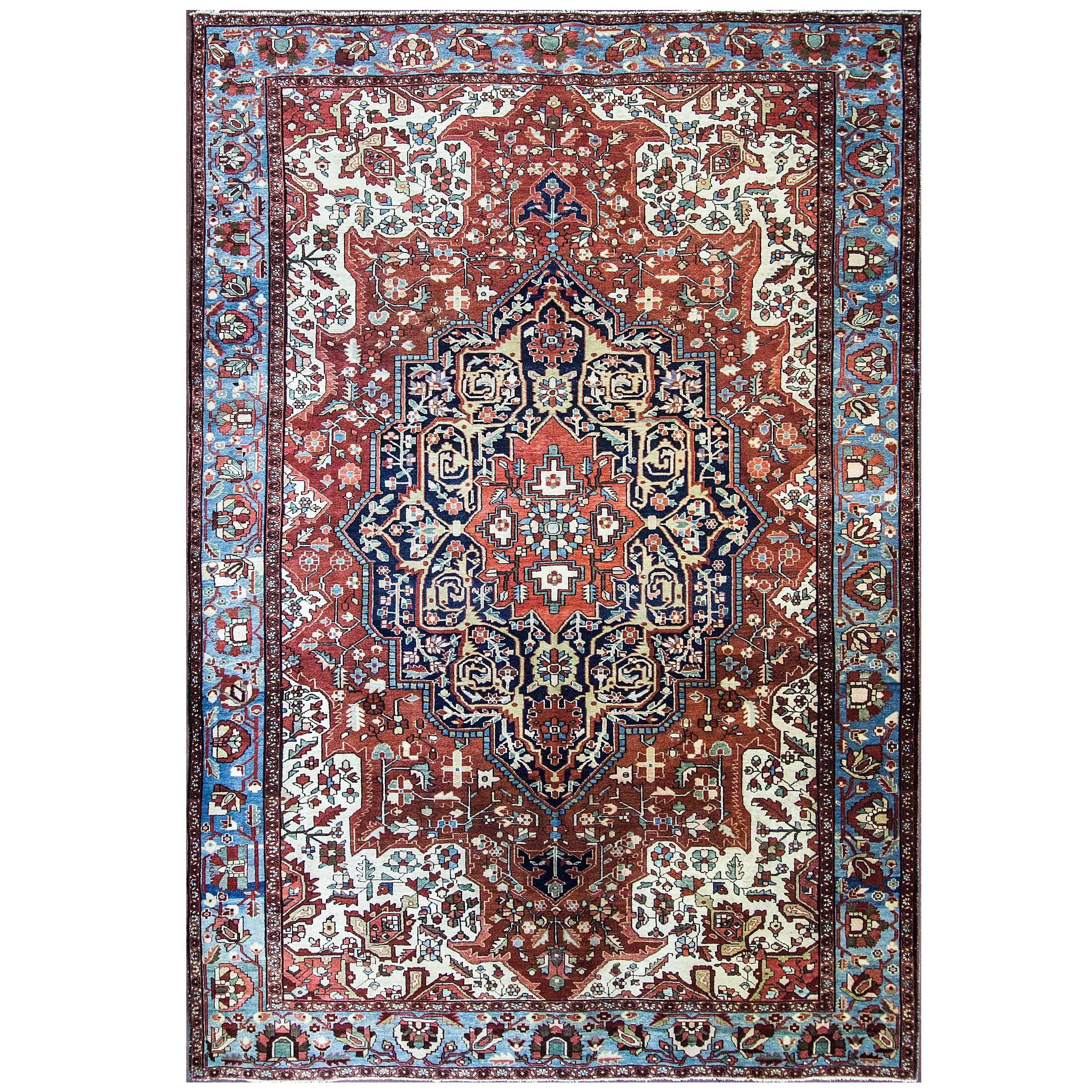 Splendid Feraghan Sarouk Carpet For Sale