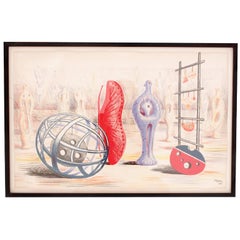 "Skulpturale Objekte" Lithographie von Henry Moore 24/450