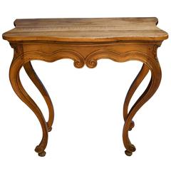 Italian Walnut Side Table