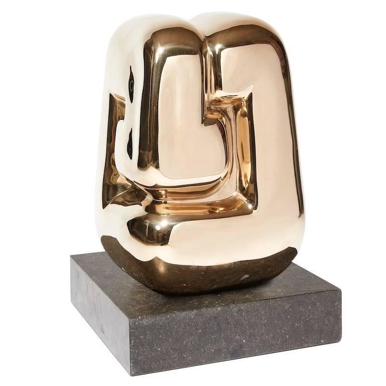"Les Gémeaux" Sculpture by François Stahly, Numeroted 6/8, 1980 For Sale