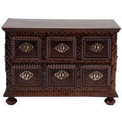 19th Century Rare Visakhapatnam Table Chest of Drawers 9