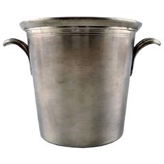 Vintage Just Andersen Art Deco Pewter Ice Bucket