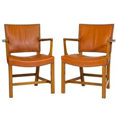 Pair of Kaare Klint Armchairs 7