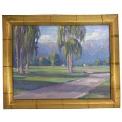 Original Oil Painting by William Dorsey of a California Landscape