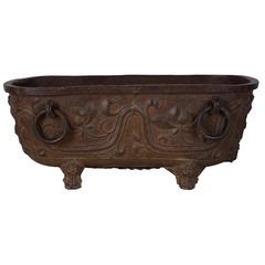 17th Century Cast Iron Cistern