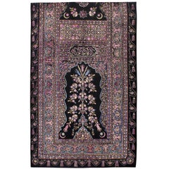 Antiker türkischer Flachstich-Textil-Wandteppich
