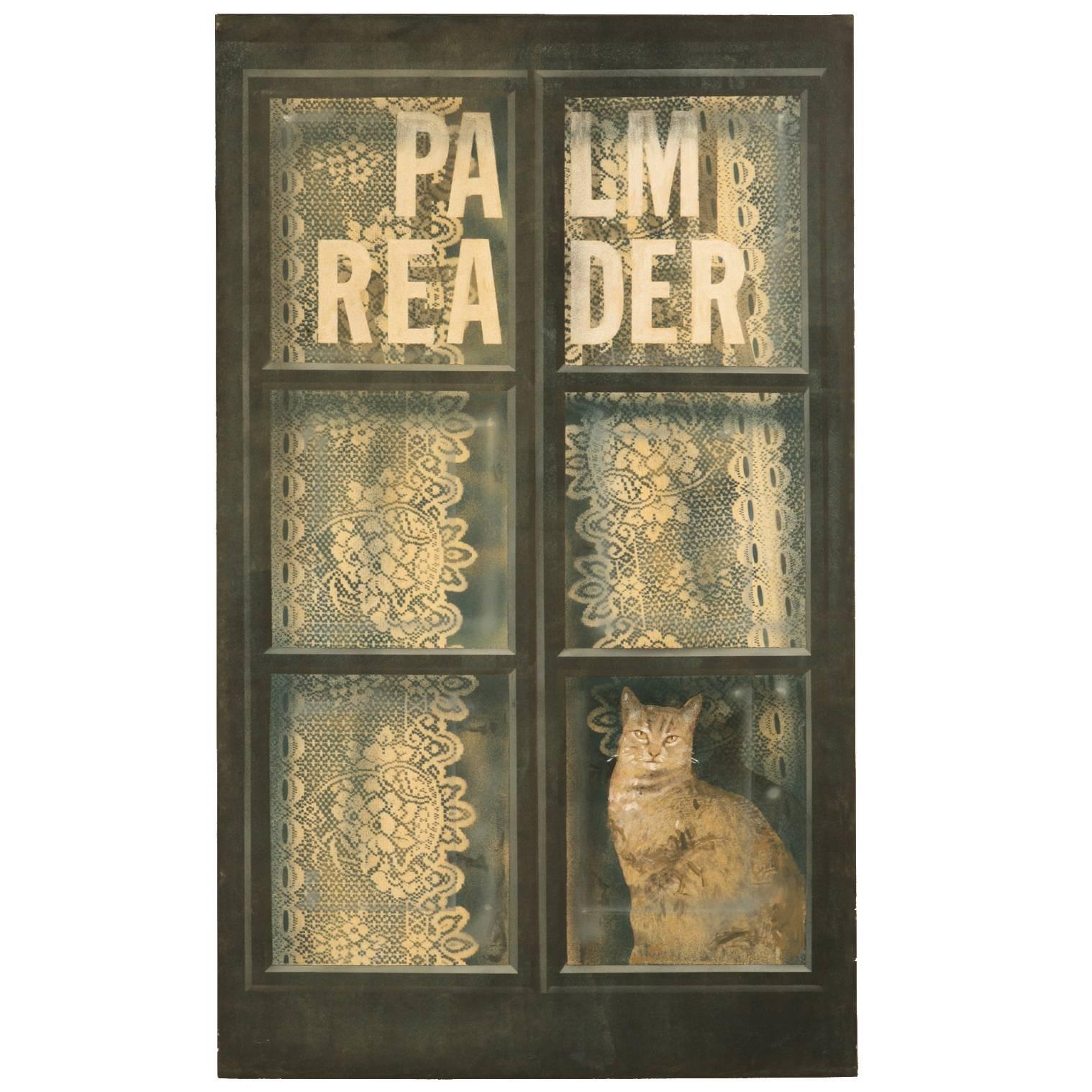 Cat in the Window by Zuleyka Benitez