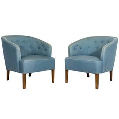 Pair of Ludvig Pontoppidan Lounge Chairs