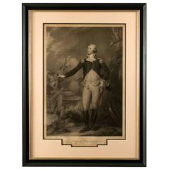 Antique Important 18th Century Portrait of George Washington by John Trumbull