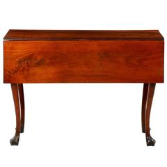 American Queen Anne Drop-Leaf Table on Trifid Feet, Pennsylvania, circa 1780