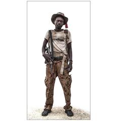 Photographic Print of Nuer Militia Member by Photojournalist Tim Freccia 1