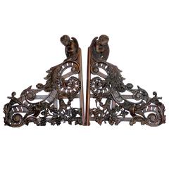19th Century Oversize Architectural Carvings