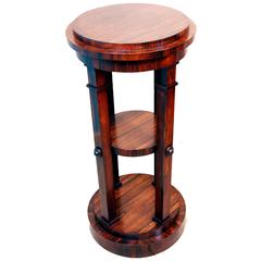 Antique Regency Rosewood Sculpture Stand or Pedestal 2