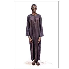 7' Photographic Print of Dinka Tribe Member by Photojournalist Tim Freccia 10