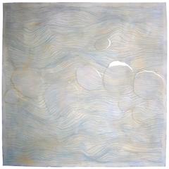 "Opus 13"An original resin on panel painting by American Artist Ken Sloan C.2016 11