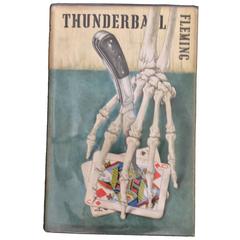 Vintage Thunderball by Ian Fleming, 1st Edition in Original Dust Jacket, circa 1961