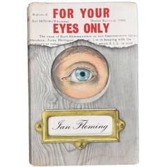 Vintage For Your Eyes Only by Ian Fleming, 1st Edition in Original Dust Jacket, 1960