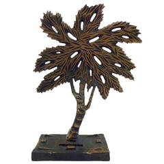  Mario Rossello Bronze Tree Sculpture "Albero"