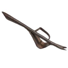 Antique 19th Century Hand-Wrought Iron Tool