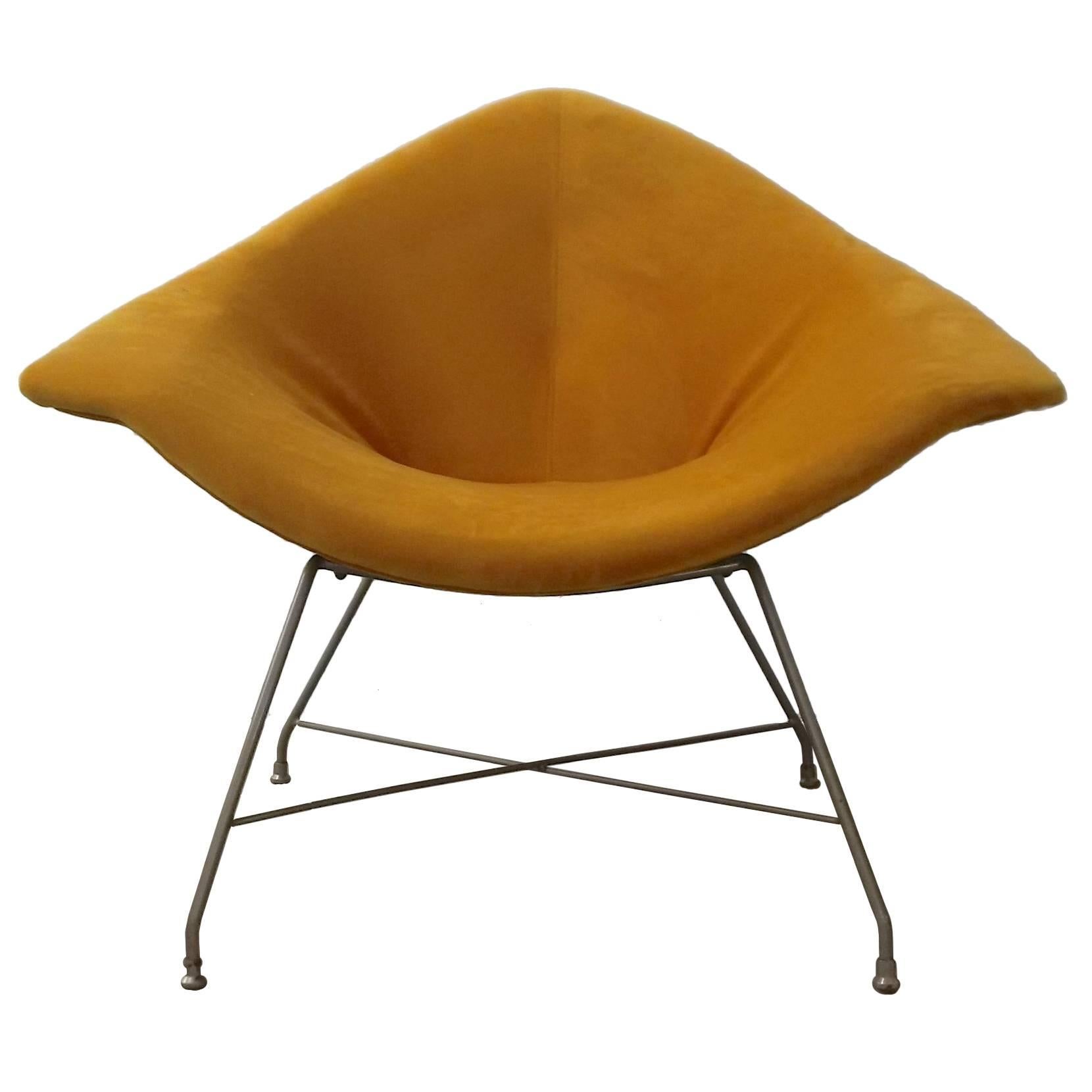 Diamond Shaped Lounge Chair,  Augusto Bozzi, Italy For Sale