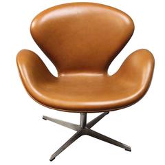 Swan Chair, Model 3320, by Arne Jacobsen and Fritz Hansen, 1958