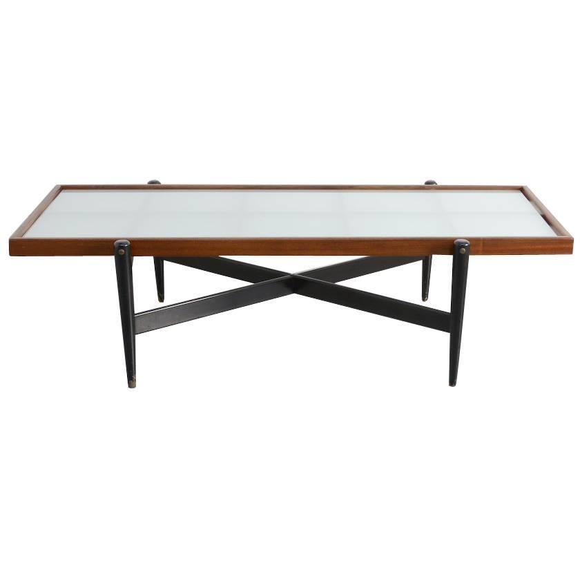 1950s Coffee Table in the Manner of Gio Ponti For Sale