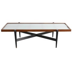 Table basse des années 1950 à la manière de Gio Ponti